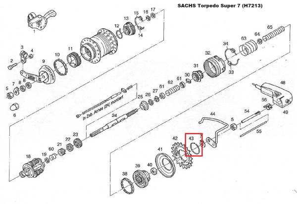 SPRENGRING SRAM Ø 31 x 35,8 x 2,3 mm